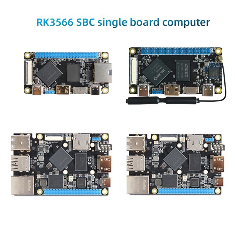 تخته توسعه کامپیوتر Luban Cat RK3566 Single Board